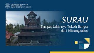 "Surau" Tempat Lahirnya Tokoh Bangsa dari Minangkabau; a Short Documentary