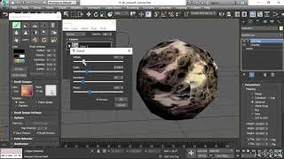 3ds Max - Painting on objects with Viewport Canvas (Lesson 102)