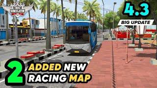 BIG UPDATE V4.3 !! 2 New Racing Map Added In Bus Simulator Indonesia || Offroad Gamers ||