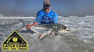 Leerfish (Garrick) Fishing at Van Stadens, South Africa | CATCH COOK