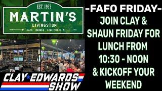 FAFO FRIDAY LIVE AT MARTINS LIVINGSTON W/ SHAUN YURTKURAN