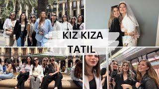 KIZ KIZA BEKARLIĞA VEDA TATİLİ-AŞIRI EĞLENCELİ VLOG -| ALMANCILAR