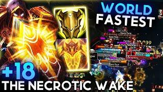 The Necrotic Wake +18 rank 1 speed | Lightsmith Prot pally | TWW SEASON 1 M+