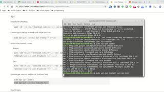 How to install sublime text in linux mint / ubuntu/ debian based OS || Updated