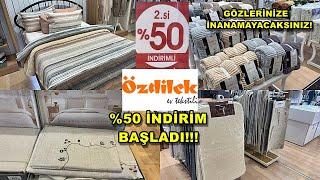 ÖZDİLEK'TE ŞAHANE %50 DEV İNDİRİMLER / HAVLU VE NEVRESİMLERDE BÜYÜK İNDİRİM/ /ÇEYİZ ALIŞVERİŞİ