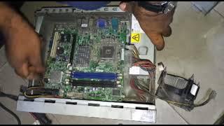 ATM PC Troubleshooting and how to replace motherboard