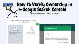 How To Verify Website Ownership Google Search Console in 2023  Step By Step Guide in 4 Minutes