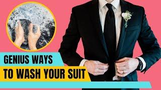 How To Wash A Suits At Home (Without Visiting the Dry Cleaners)