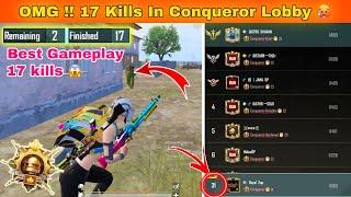  OMG !! 17 Kills At Leaderboard #1 Conqueror  -SAMSUNG A3,A5,A6,A7,J2,J5,J7,A5,S6,S7,59,A10,20