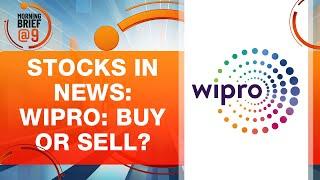 Share Market News: Wipro Appoints New Global CMO | Wipro Share News | Wipro Stock Analysis | News9