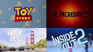 Pixar Animation Studios Title Cards (1995-2024) (Including Inside Out 2)