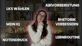 LKs wählen, Notendruck, mein IQ uvm. | schule.tipps Q&A