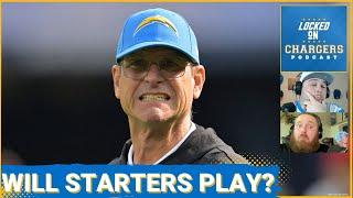 Jim Harbaugh's Decision: Will Los Angeles Chargers Rest Starters?