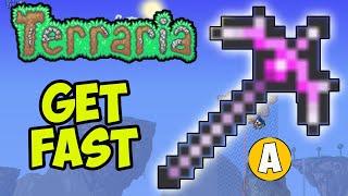 Terraria how to get NIGHTMARE PICKAXE (EASY) | Terraria 1.4.4.9 Nightmare Pickaxe (EASY)