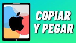 Cómo copiar y pegar en iPad