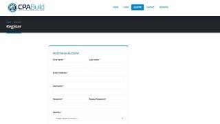 How to register for CPABuild account - mmo tv