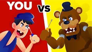 YOU vs FREDDY FAZBEAR - Could You Defeat And Survive Him? (Five Nights At Freddy's FNAF Video Game)