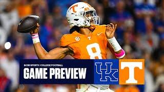 College Football Week 10: No. 7 Tennessee vs. Kentucky | Game Preview