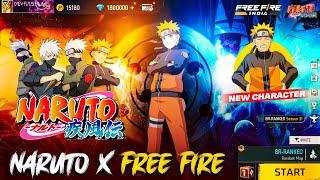 NARUTO X FREE FIRE COLLABORATION | FREE FIRE X NARUTO COLLABORATION | FREE FIRE NEW EVENT .