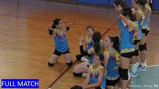 Turkish Izmir Altinordu Volleyball | Altınay Volleyball Midi Girls Volleyball Match | Super Full.