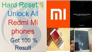 Xiaomi Redmi 4X Mai132 full hard reset