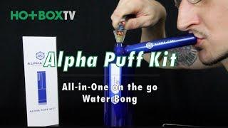 Alpha Puff Kit Official Review | Alpha Puff All-In-One Travel Bong