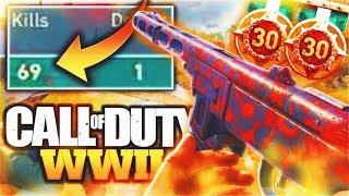 69 K/D GAMEPLAY in COD WW2! (Best "PPSH" Class Setup) COD WW2 NUKE GAMEPLAY