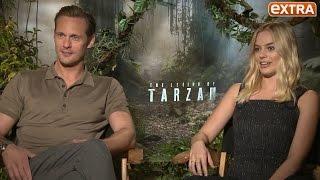 Alexander Skarsgård & Margot Robbie Talk Animalistic, Punching Sex Scene in ‘Tarzan’