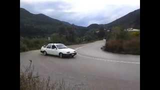 Ford Sierra Drift  ( Welded dif ) Lefkada Greece 2little