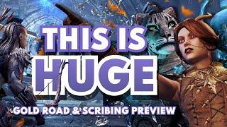 MASSIVE Gold Road & Scribing PREVIEW  Everything I learned about ESO Update 42
