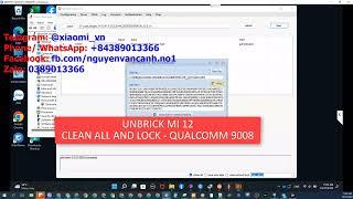 Unbrick Xiaomi 12 Locked | Unbrick Mi 12 9008 #unbrick