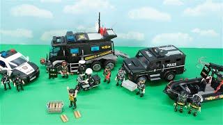 Huge Playmobil Police Swat Collection! City Action Police, Car, Boat, Motorcycle, Undercover Unit