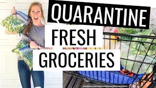 Fresh Groceries During Quarantine | ONE MONTH of Fresh Groceries