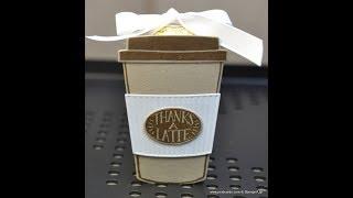 No.303 – Coffee Cup Treat Box - JanB UK Stampin' Up! Demonstrator Independent