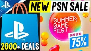 GIGANTIC NEW PSN SALE LIVE! Summer Game Fest Sale - 2000+ Deals (NEW PlayStation Game Deals)