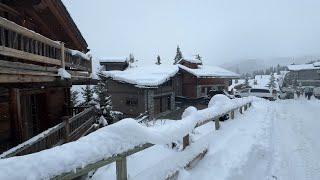 Courchevel Luxury Ski Resort, Alpin town in Savoie, France