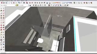 Sketchup Технический дизайн санузла/Bathroom design