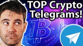 TOP 10 BEST Crypto Telegram Groups: Follow THESE!!