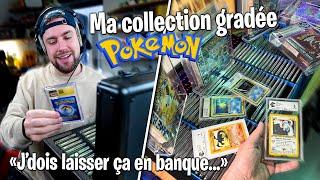 Mes cartes gradées Pokemon que je laisse en banque (que je montre pour la 1ere fois...)