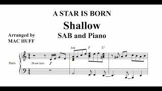 A Star Is Born - Shallow SAB PDF