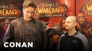 Conan Plays "World Of Warcraft" At BlizzCon '13 | CONAN on TBS