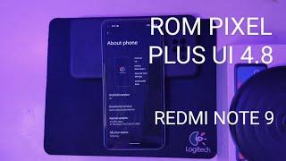 INSTAL PREVIEW ROM OFFICIAL PIXEL PLUS UI | REDMI NOTE 9 | MERLIN