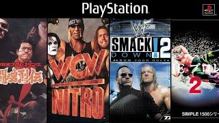 Wrestling Games for PS1