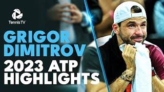 GRIGOR DIMITROV: 2023 ATP Highlight Reel