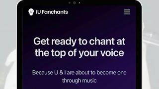 LEARN IU FANCHANTS WITH IUTEAMSTARCANDY ️