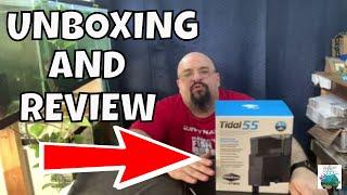 Seachem Tidal 55 Unboxing and Review! The Best Hang on Back Filter?