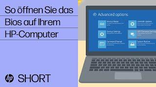 So öffnen Sie das Bios auf Ihrem HP-Computer | HP Support