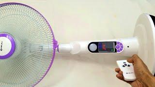 Best Pedestal Fan? - BLDC Motor | Rechargeable | Remote - Bajaj Nuvo