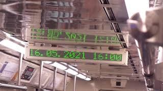 Parade trains on Moscow Metro 2021: 2014 Metrowagonmash 81-760/761 "Oka" train part 1