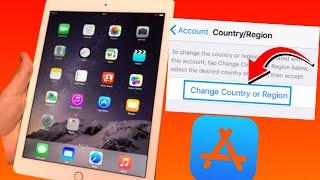 How to change App Store Country iPad | Change app store country/region iPad Pro iPad Air Mini 2021